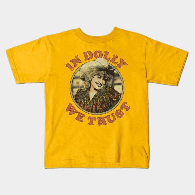 In Dolly We Trust 1984 Kids T-Shirt by JCD666